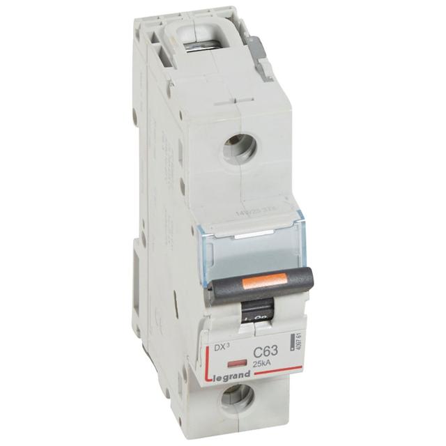 Wyłącznik Nadprądowy S321 C63 1P 63A 25Ka DX3 409761 LEGRAND
