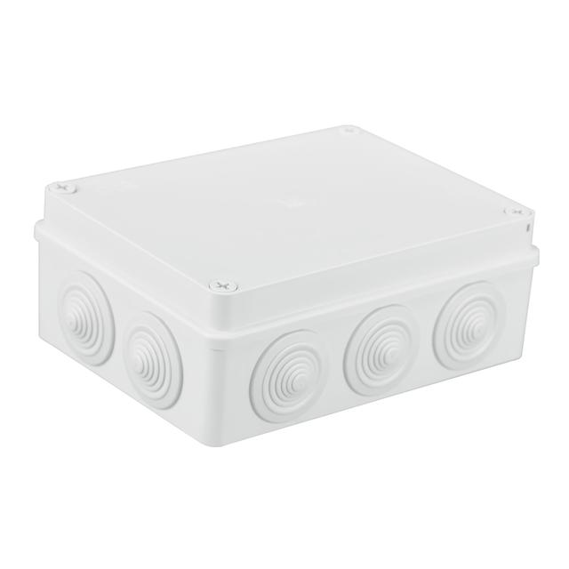 Puszka natynkowa 190x140x70, 10 dławików, IP65 S-BOX 406B PAWBOL