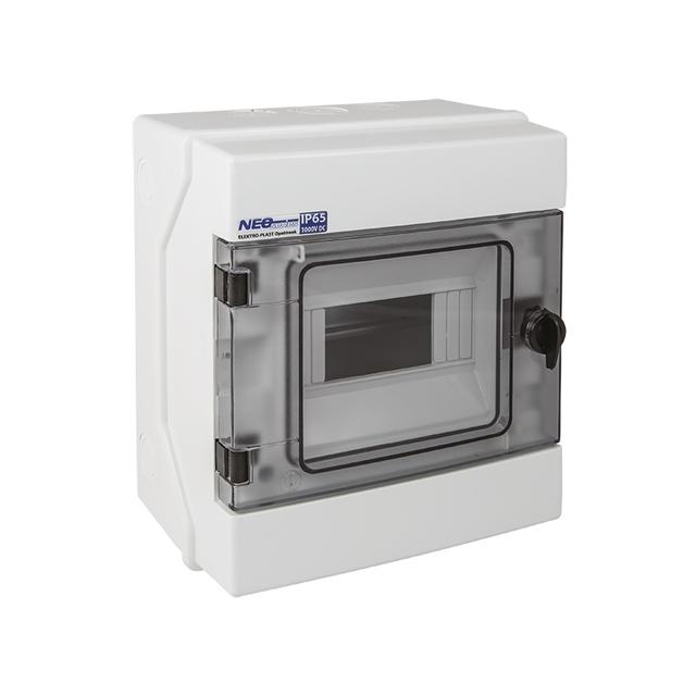 Rozdzielnica hermetyczna natynkowa 1x6 IP65 500VAC/1000VDC RH-36.6 OPATÓWEK