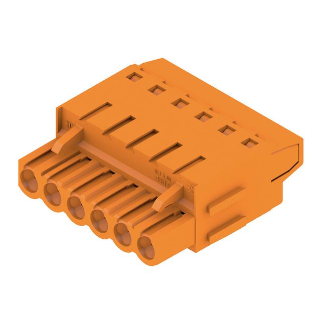 BLT 5.08HC/06/180B SN OR BX Wtyk PCB (złącze wiązki), 5.08 mm, Liczba biegunów: 6, Przylącze TOP /54szt./ 1502260000 WEIDMÜLLER