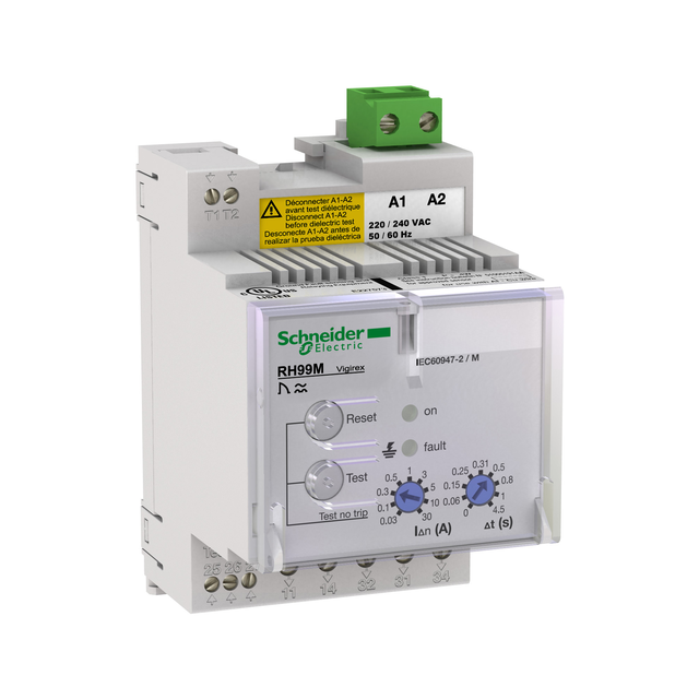 Vigirex przekaźnik różnicowy RH99M z automatycznym resetem 56192 Schneider