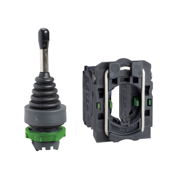 Harmony XB5 Manipulator Joystick dwukierunkowy z samopowrotem 1Z Plastikowy Zaciski śrubowe 54mm XD5PA22 Schneider