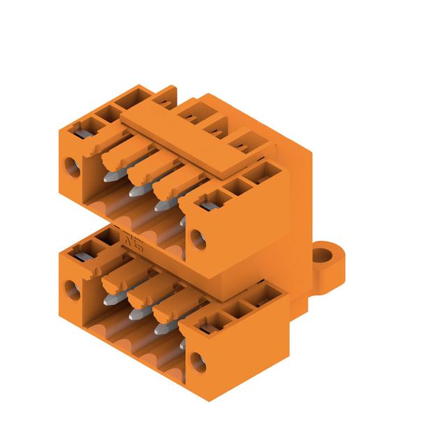 SLD 3.50/08/90F 3.2SN OR BX Wtyki PCB (złącza płyty), 3.50 mm, Liczba biegunów: 8, kąt odejścia: 90° /50szt./ 1633830000 WEIDMÜLLER