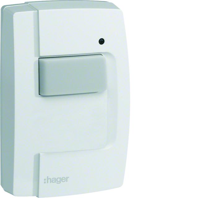 KNX q/e/s Natynkowy nadajnik radiowy 1-krotny IP55 TRE301 HAGER