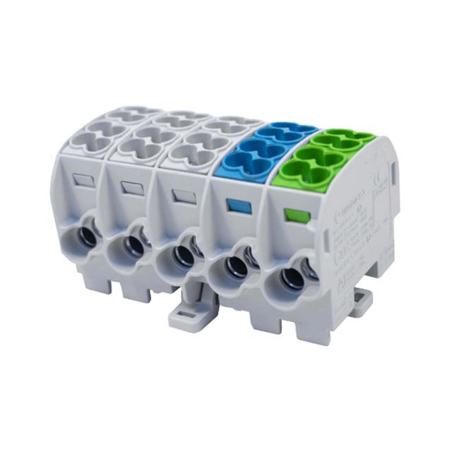 SCB 25-5X Blok rozdzielczy - odgałęźny Al/Cu 80150 SIMBLOCK sza/nie/zie SIMET