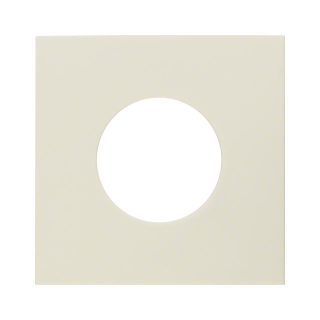 Element centralny do łącznika i sygnalizatora świetlnego E10; kremowy, połysk; S.1