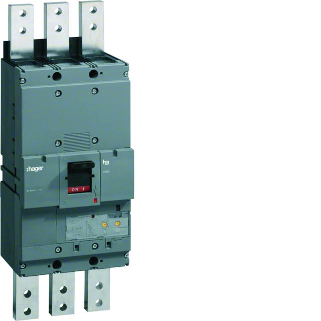 Wyłącznik mocy h1600 3P 70kA 1250A LSI HEF980H HAGER