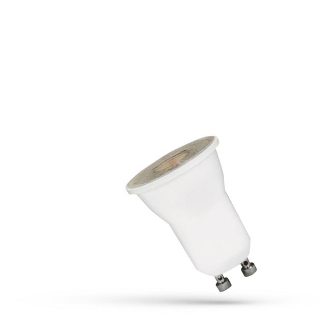 LED MR11 GU10 230V 4W SMD 55st NW z soczewką SPECTRUM