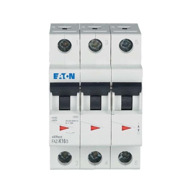 FAZ-K16/3 Wyłącznik nadprądowy 10kA K16A 3P 278911 EATON