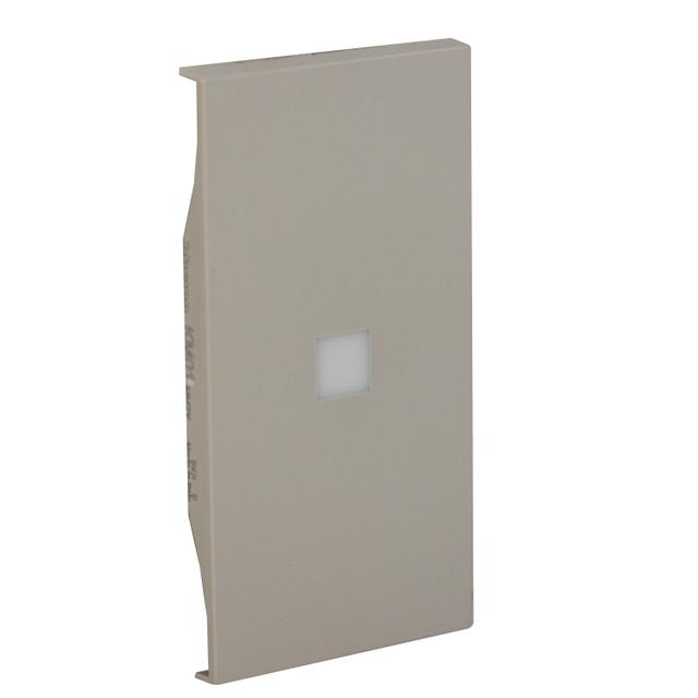 LIVING NOW 'MY HOME' - KLAWISZ Z OKIENKIEM PODŚWIETLENIA - 2 MODUŁY - PIASKOWY BEŻ, Bticino