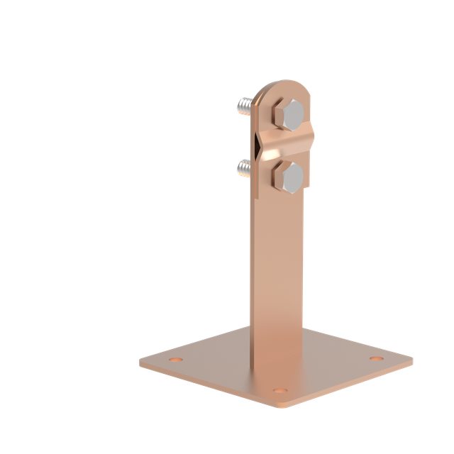 CU UCHWYT DACHOWY Z PŁYTKĄ /100/skręcany 15.1.1/S CU