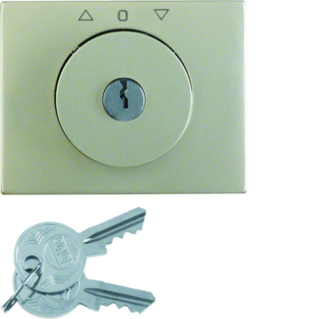 K.5 Płytka czołowa z kluczykiem do łącznika żaluzjowego obr. stal szlachetna