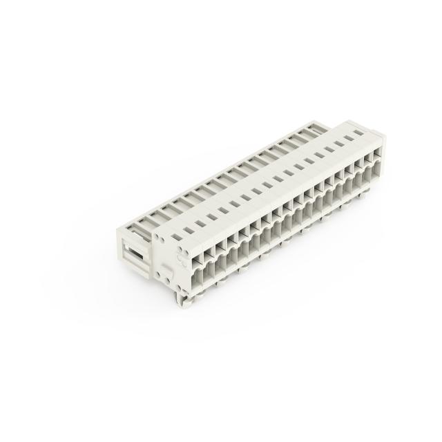 MCS MINI Classic wtyk 18-bieg. j-szary raster 3,5 mm /25szt./ WAGO