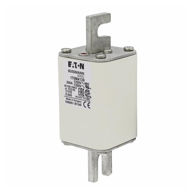200A 1250V 1/110 aR INDICATOR FUSE Wkładka szybka 200A AC 1250V rozmiar 1 53x66x138 mm aR D 170M4139