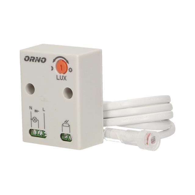 Czujnik zmierzchowy z hermetyczną zewnętrzną sondą IP65 2300W OR-CR-233 ORNO