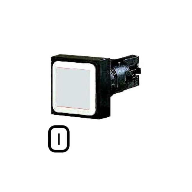 Q25DR-WS NAPĘD PRZYCISKU BIAŁY,BEZ SAMOPOWROTU