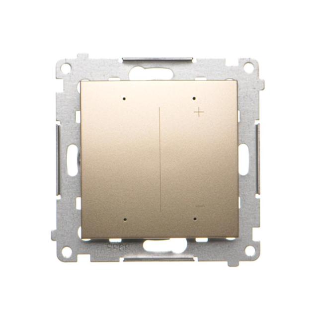 Simon 54 GO Ściemniacz do żarówek LED-owych, 230 V [Wi-Fi] złoty mat DESL1W.01/44 KONTAKT