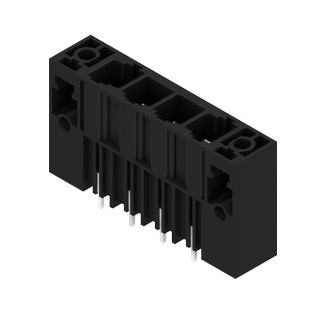 SU 10.16HP/04/180SF 3.5AG BK BX Wtyki PCB (złącza płyty), 10.16 mm, Liczba biegunów: 4, kąt odejścia: 180° /30szt./ 1850900000 WEIDMÜLLER