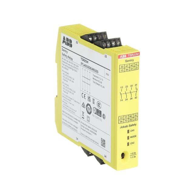 Przekaźnik bezpieczeństwa Sentry TSR20M VAC/VDC