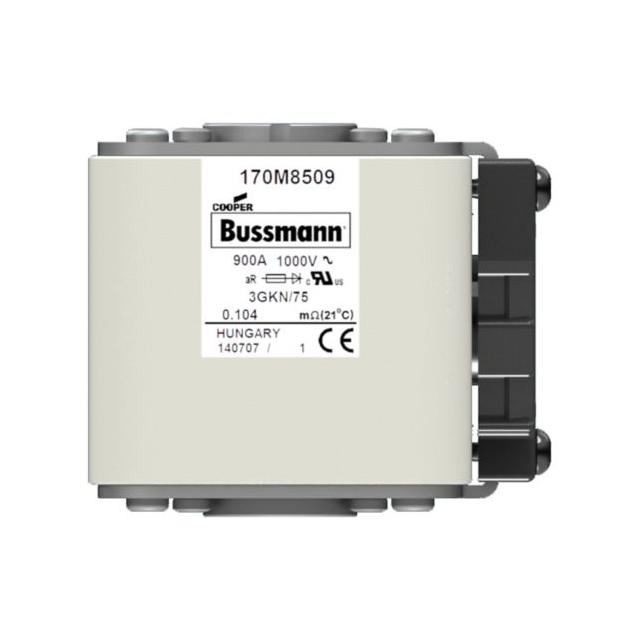 FUSE 900A 1000V 3GKN/75 AR UR Wkładka szybka 900A AC 1000V rozmiar 3 74x92x91 mm aR IEC UL 170M8509