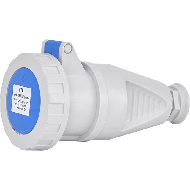 16A 230V 2P+PE Gniazdo przenośne IP67 ESH 1632 004482006 ETI