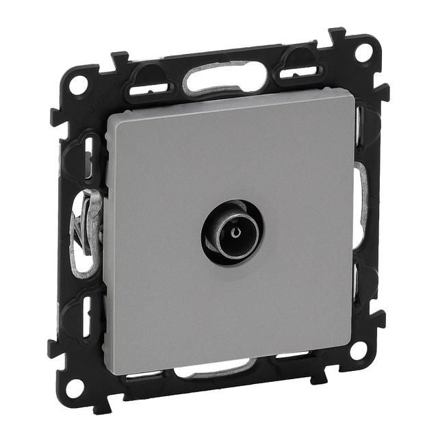 VALENA LIFE GNIAZDO TV KOŃCOWE ALUMINIUM , Legrand
