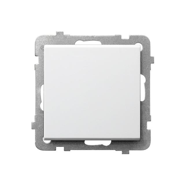 SONATA Łącznik jednobiegunowy - kolor biały