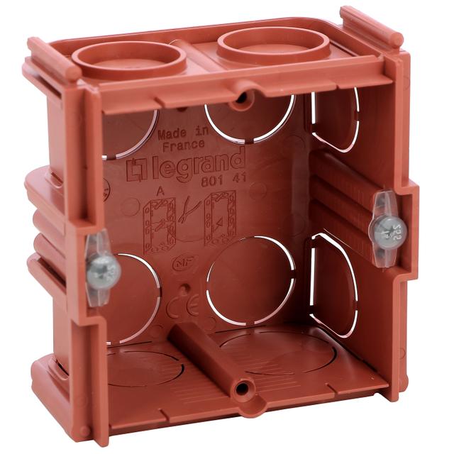 Batibox Puszka Pojedyncza - Ściany Murowane Do Łączenia W Puszki Wielokrotne 40 Mm  080141 LEGRAND
