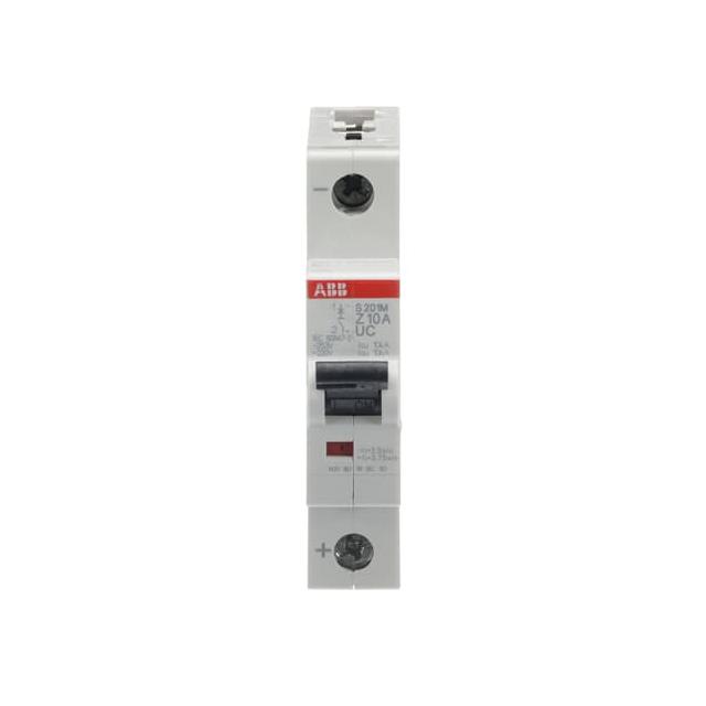 S201M-Z10UC Wyłącznik nadprądowy 10kA AC/DC 1P Z10A 2CDS271061R0428 ABB