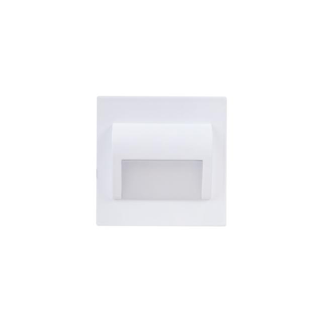 Oprawa schodowa LED Inga biała 1,2W 5900K LS-IWC F&F