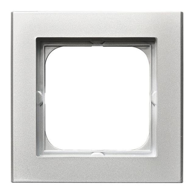 SONATA Ramka pojedyncza - kolor srebro mat