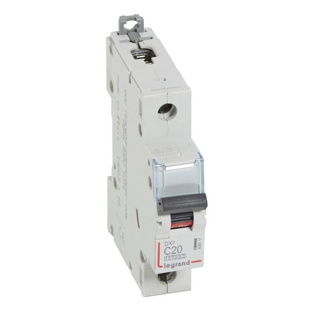 WYŁĄCZNIK NADPRĄDOWY S 311 1P C 20A 10000A SERII DX3, Legrand