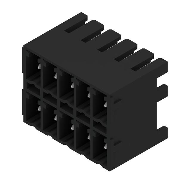 SCDN-THR 3.81/10/90G 1.5SN BK BX Wtyki PCB (złącza płyty), 3.81 mm, Liczba biegunów: 10, kąt odejścia: 90° /50szt./ 1039300000 WEIDMÜLLER