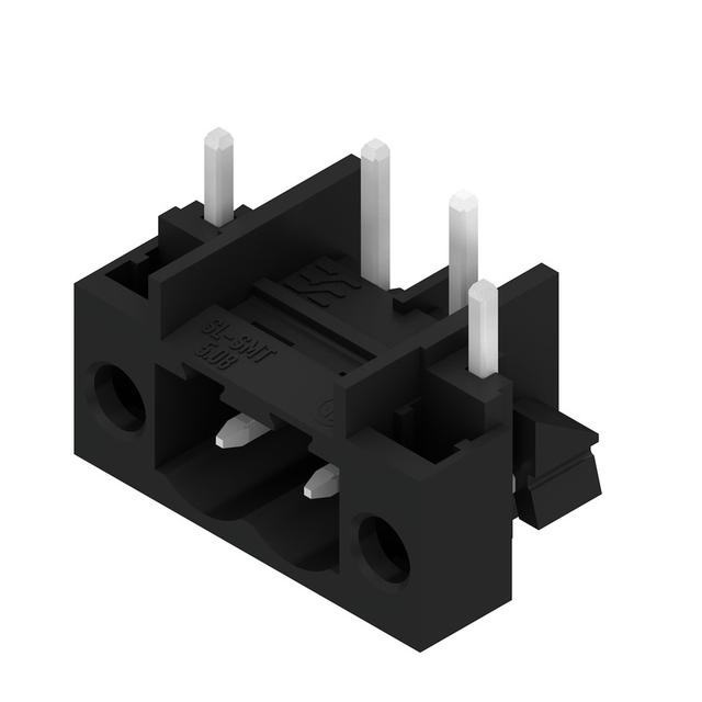 SL-SMT 5.08HC/02/270FH 3.2SN BK BX Wtyki PCB (złącza płyty), 5.08 mm, Liczba biegunów: 2, kąt odejścia: 270° /100szt./ 1877190000 WEIDMÜLLER