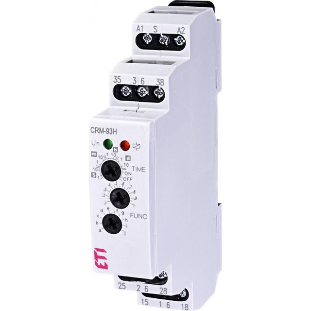 Wielofunkcyjny elektroniczny przekaźnik czasowy UNI CRM-93H UNI 002470002 ETI
