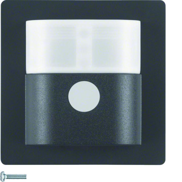 BERKER Q.x Nasadka IR czujnika ruchu komfort 2,2 m antracyt aksamit lakierowana 85342226 HAGER