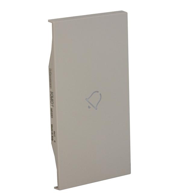 LIVING NOW 'MY HOME' - KLAWISZ Z SYMBOLEM  DZWONEK  - 2 MODUŁY - PIASKOWY BEŻ, Bticino