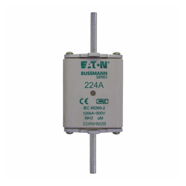 NH FUSE 224AMP 500V aM SIZE 2 DUAL IND Wkładka NH2 224A 500V AM podwójny wskaźnik 224NHM2B EATON