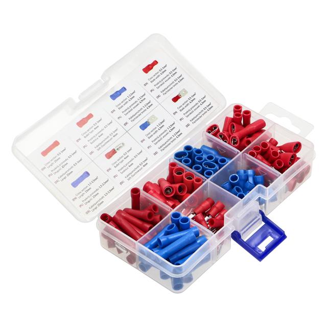 Zestaw końcówek kablowych HOBBY konektory 125szt OR-KK-8114 ORNO