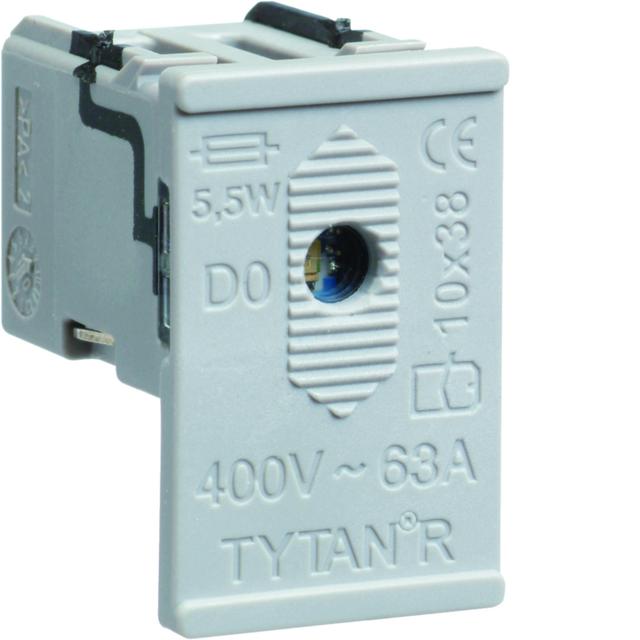 Szufladka do rozłącznika bezpiecznikowego listwowego L063M D01/D02 6szt. LE063SH HAGER