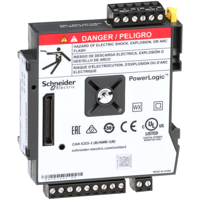 PowerLogic Moduł WE/WY - cyfrowy - 6 wejść + 2 wyjścia przekaźnikowe