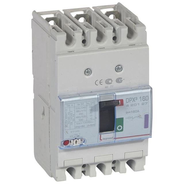 Wyłącznik DPX3 160 3P 160A 50Ka 420127 LEGRAND