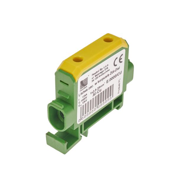 Listwa zaciskowa w korpusie 1x2,5-35 niebieska AL/CU