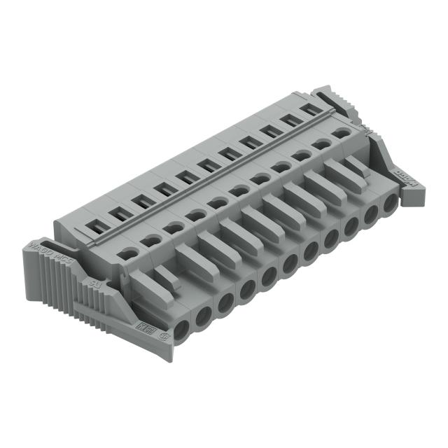Gniazdo MCS‑MIDI Classic 11‑biegunowe szare raster 5mm 231‑111/037‑000 /25szt./ WAGO