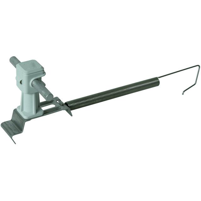 Wspornik dachowy SPANNsnap light, wys. 36 mm, stal nierdzewna NIRO/ tworzywo, szary