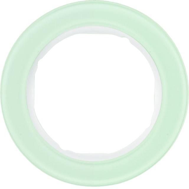 R.classic Ramka pojedyncza szkło biała Berker 10112009 WLD9100GW HAGER