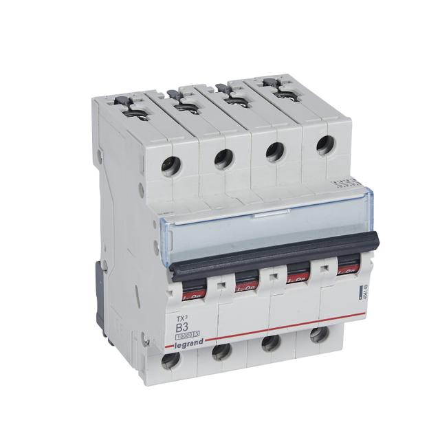 WYŁĄCZNIK NADPRĄDOWY S 313 3P B 1A 10000A SERII TX3, Legrand