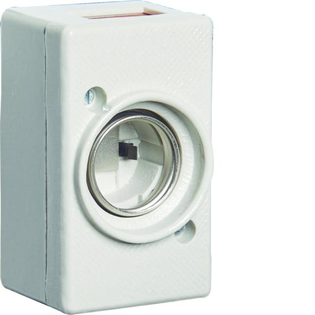 Gniazdo bezp. ceram. DIII E33 1P 63A 500V na płytę zac.pałąk. 10mm2 LE33KPS HAGER