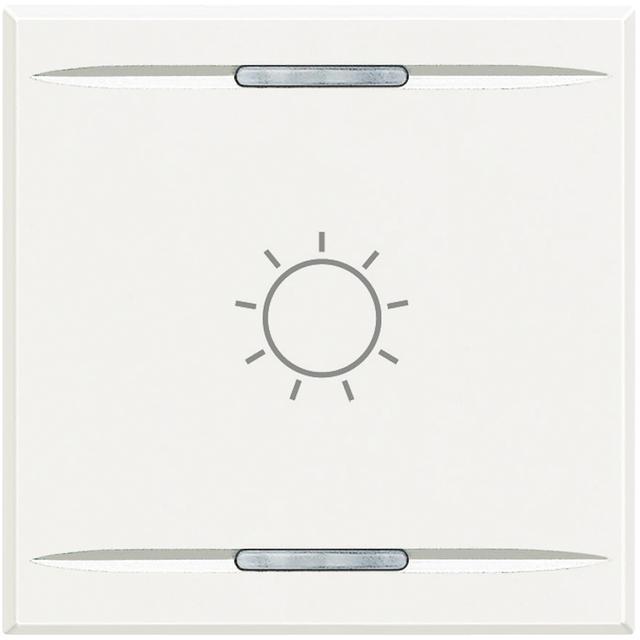 AXOLUTE MYHOME - KLAWISZ ''ŚWIATŁO'' 2M BIAŁY, HD4911M2BA, Bticino