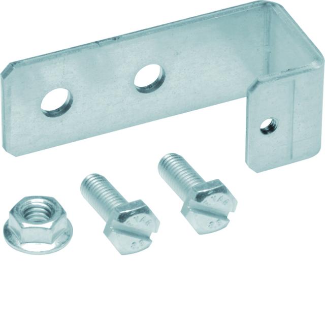 Kątownik obniżający dla szyn wsporczych wys. 25mm UZ25A HAGER